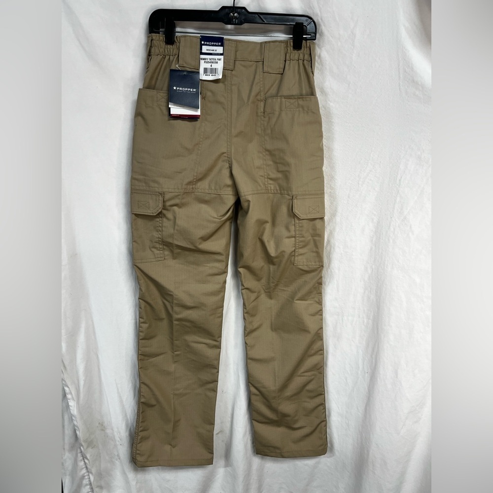 Propper Women's Lightweight‎ Tactical Pants Size 4 Inseam 32 Beige